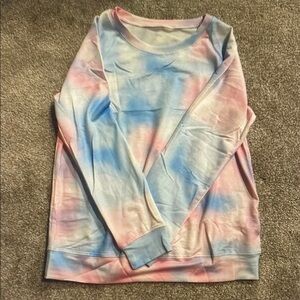 Tie-Dye Long Sleeve Shirt